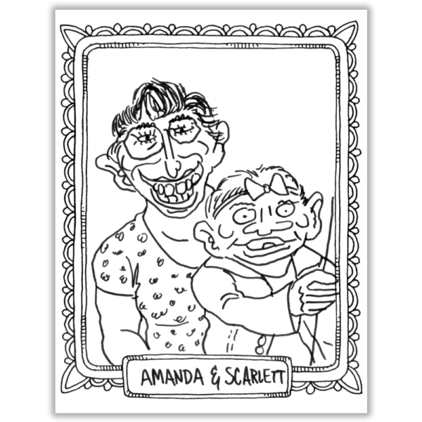 2-Person Bad Caricature - Image 6