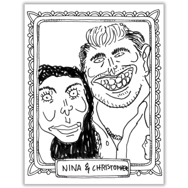 2-Person Bad Caricature - Image 3